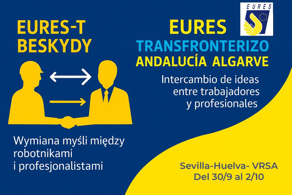 Una delegación de la Asociación EURES Transfronteriza Beskydy visitará Andalucía para conocer la experiencia del EURES Transfronterizo Andalucía-Algarve