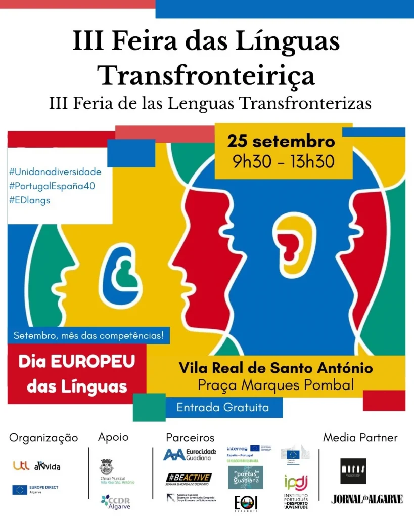 EURES-T Andalucía Algarve promueve la movilidad laboral en la III Feria de las Lenguas de Vila Real de Santo António